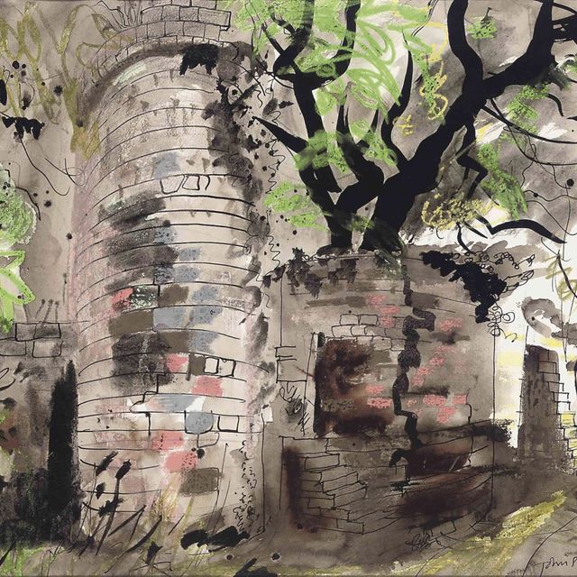 John Piper — Старый замок, Мулгрейв