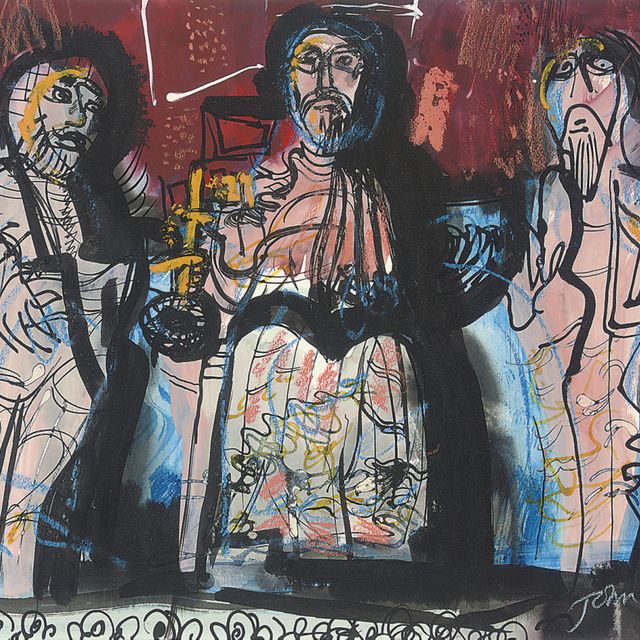 John Piper — Андлау, Нижний Рейн, Франция