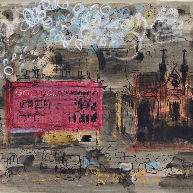 John Piper — Уличная сцена, Галифакс