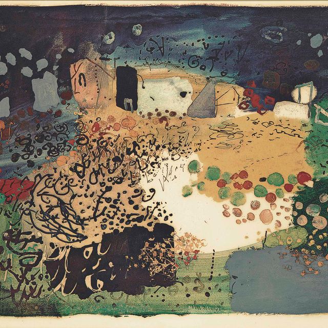 John Piper — Уэльский пейзаж, Третио