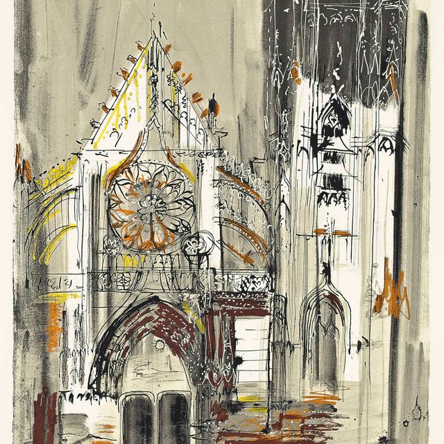 John Piper — Кламси, Бургундское (L. 375)