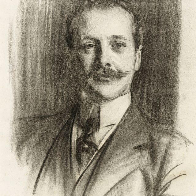 John Singer Sargent — Портрет Эрика Спенсера Фицуильяма, 9-го графа Фицуильяма