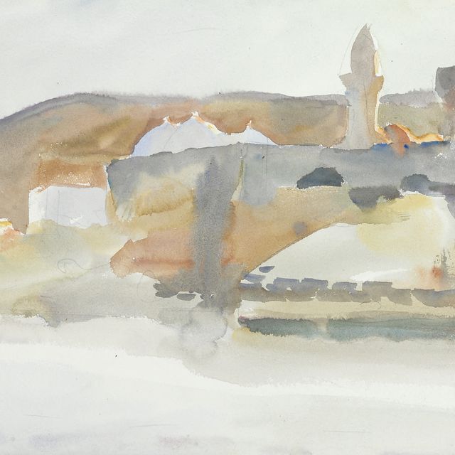 John Singer Sargent — Мечеть, Иерусалим