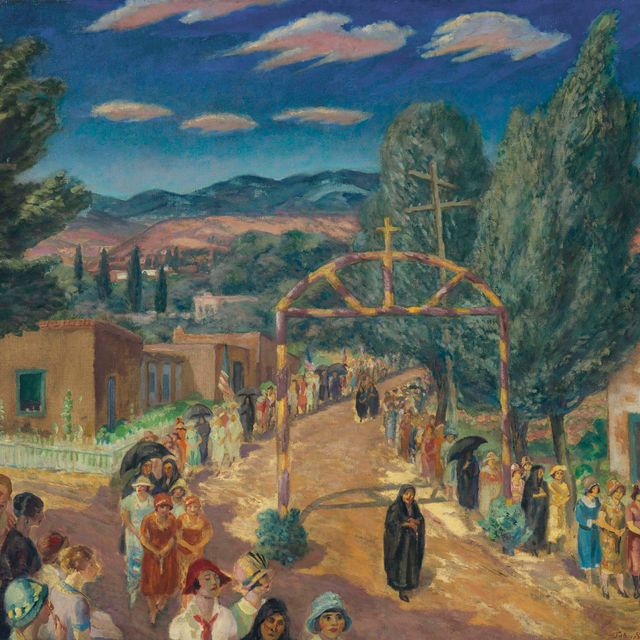 John Sloan — Процессия в честь Тела Христова