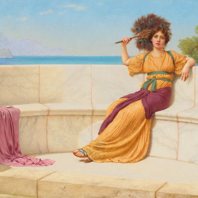 John William Godward — В самом разгаре лета (Мечтательность)