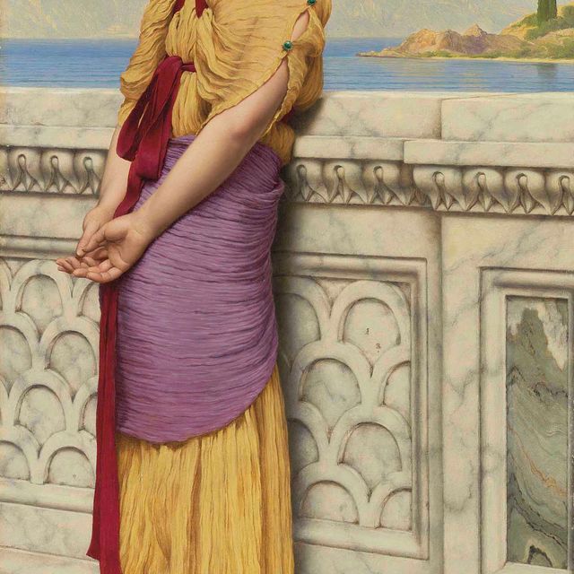 John William Godward — Кто Бы Это Мог Быть?