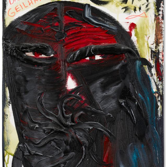 Jonathan Meese — Доктор Блюцау (die Geburtsgottheitin)