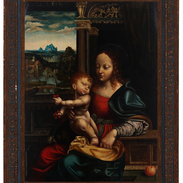 Joos Van Cleve — Мадонна с вишнями