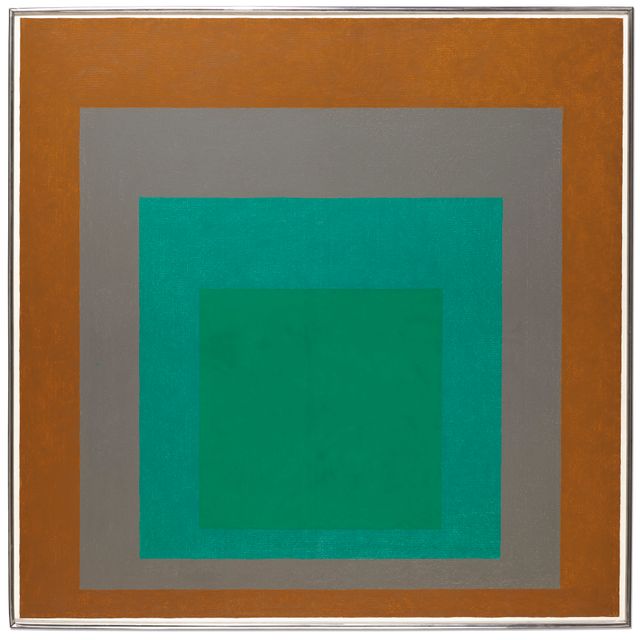 Josef Albers — Дань уважения площади: Завуалированная
