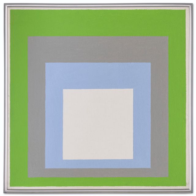 Josef Albers — Этюд в честь площади: Внезапная весна