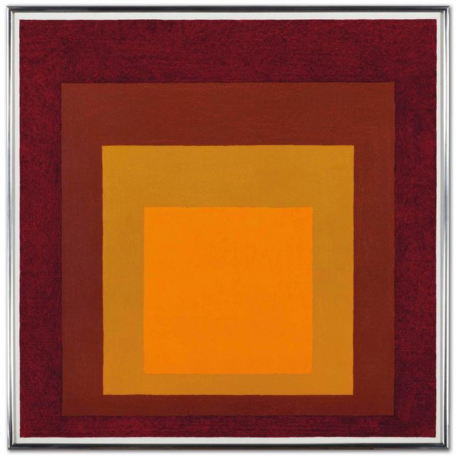 Josef Albers — Этюд в честь Площади: “Глубокая мелодия”