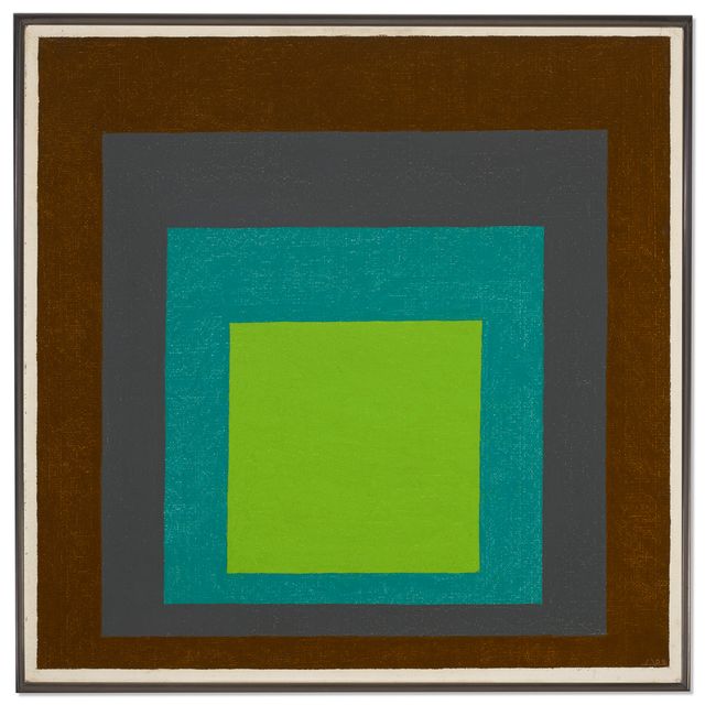 Josef Albers — Исследование в честь Площади: зарождение