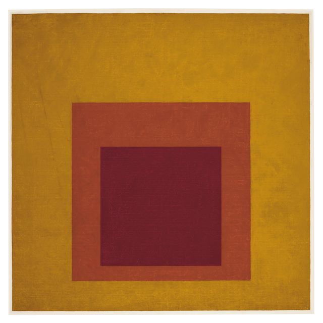 Josef Albers — Этюд в честь площади: Бронзовый