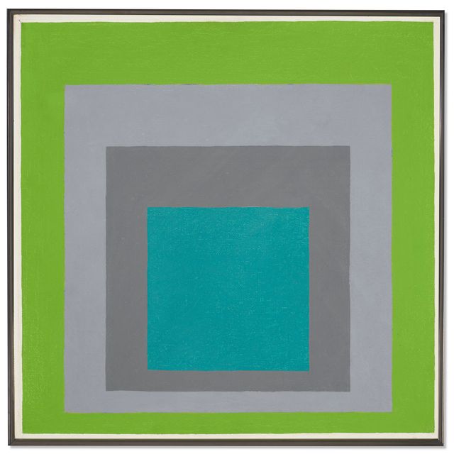 Josef Albers — Этюд в честь Площади: Выходите весной