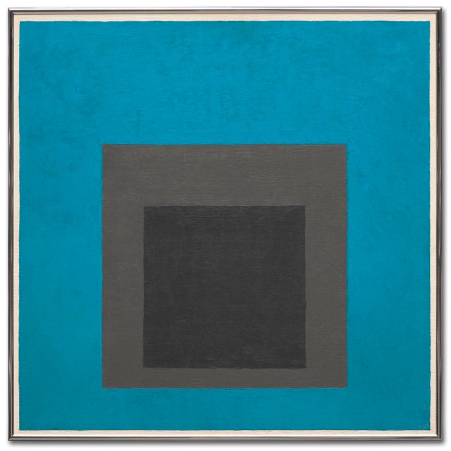 Josef Albers — Учитесь отдавать дань уважения Площади: ночью