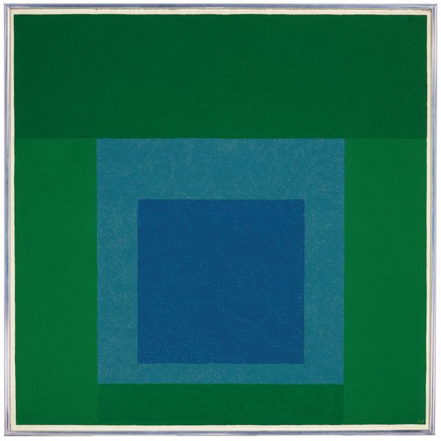 Josef Albers — Дань уважения площади: Пересекающиеся