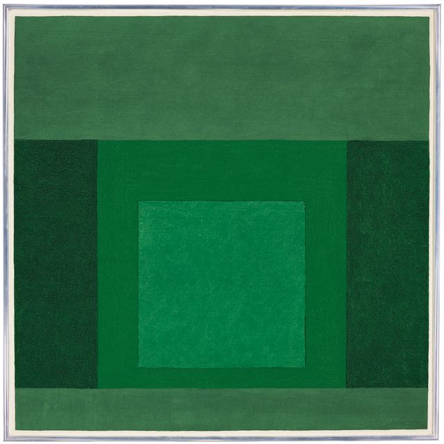 Josef Albers — Дань уважения площади: Парцеллированная
