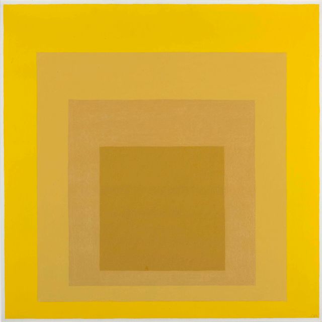 Josef Albers — Этюд в честь Площади: "Легкая ходьба"