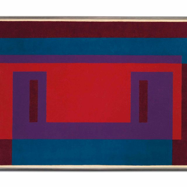 Josef Albers — Красная стена