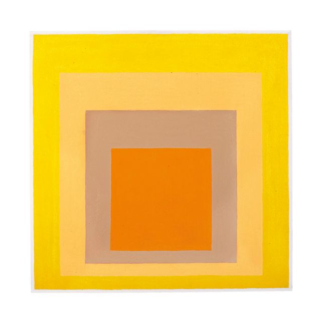 Josef Albers — Этюд в честь Площади: Созревание