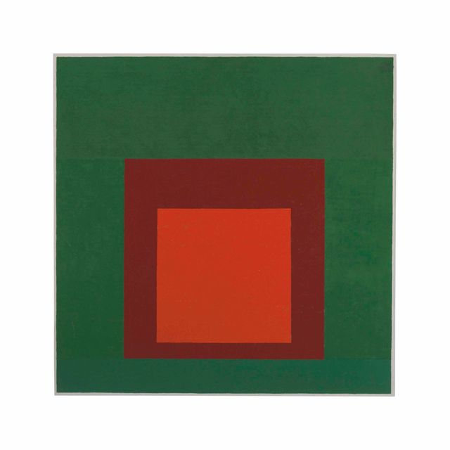 Josef Albers — Исследование в честь Площади: Установлено