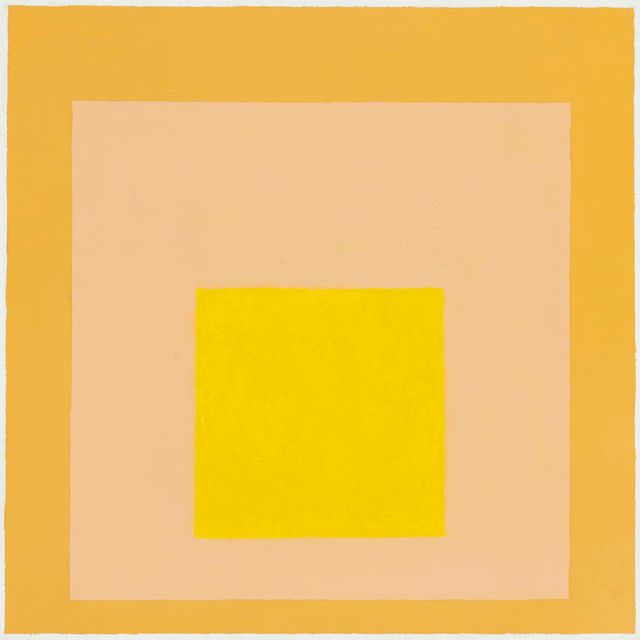 Josef Albers — Исследование, посвященное площади: Сияние пустыни I