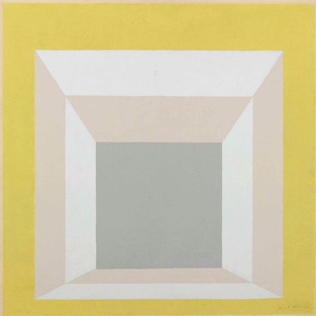 Josef Albers — Дань уважения площади: Лепнина