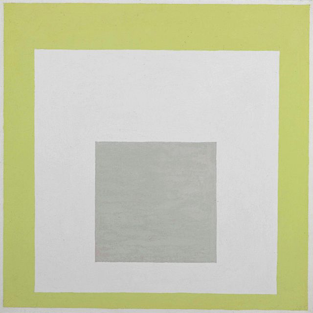Josef Albers — Дань уважения площади: Белый монумент