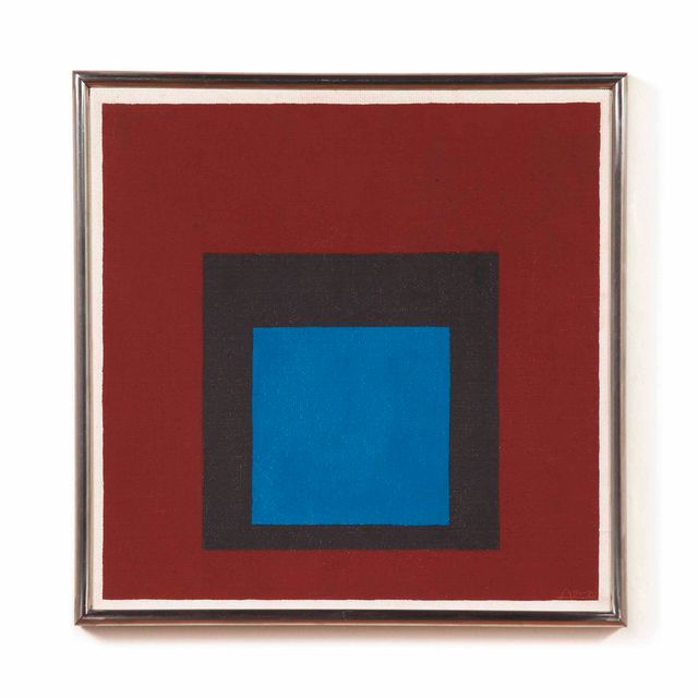 Josef Albers — Этюд в честь Площади: Ноктюрн