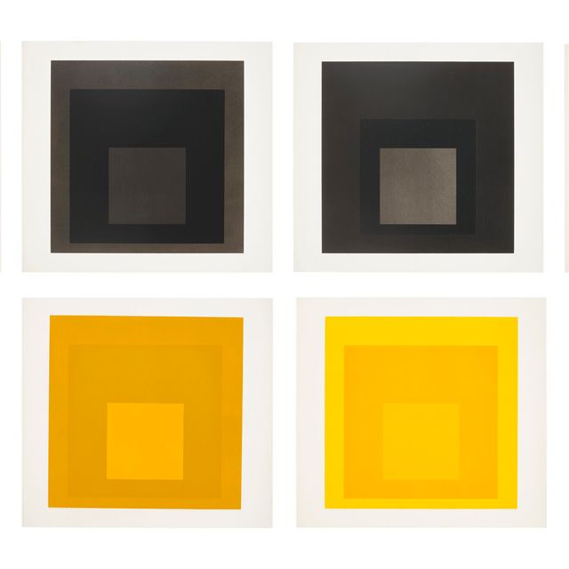 Josef Albers — Полночь и полдень