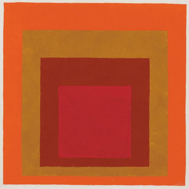 Josef Albers — Дань уважения площади: исследование для порталов А и В