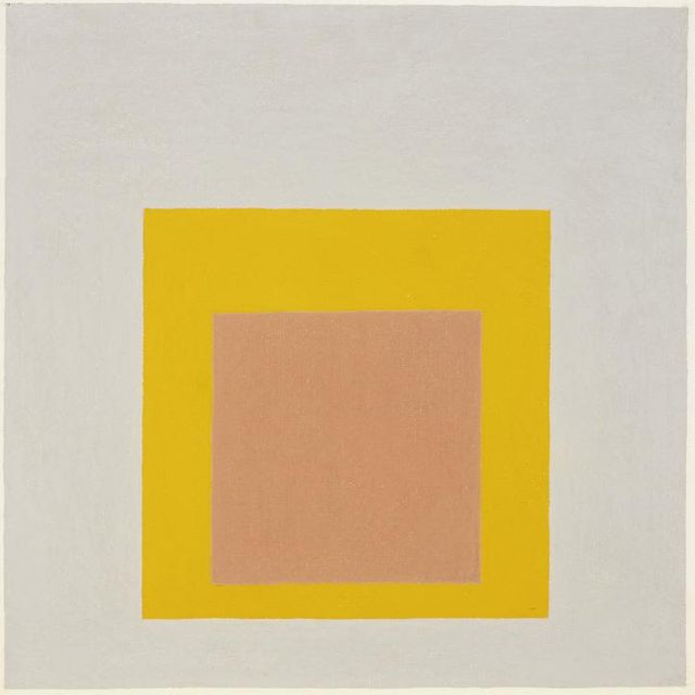Josef Albers — Этюд в честь площади: Вечерняя песня