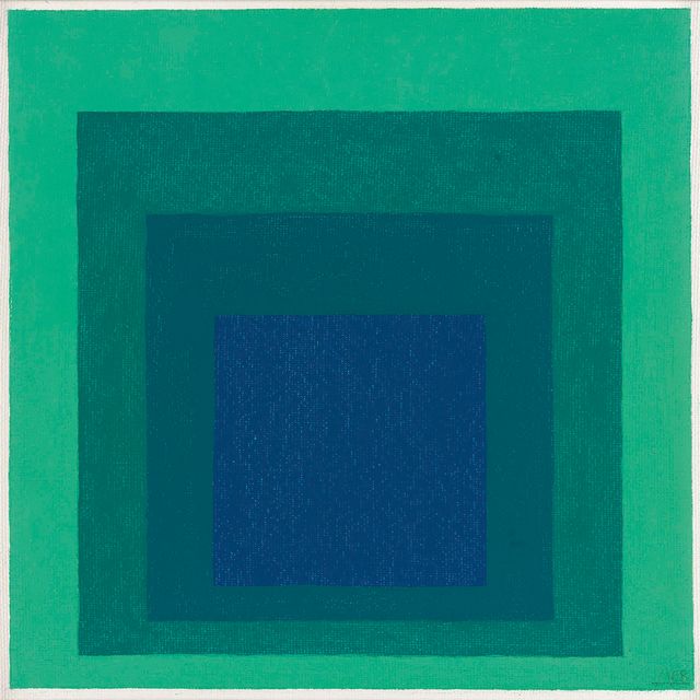 Josef Albers — Исследование, посвященное почтению к Площади: Взаимное