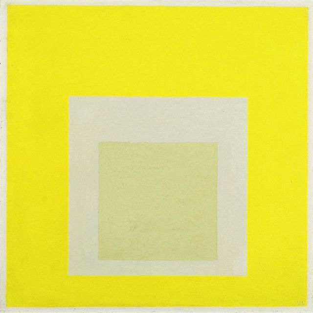 Josef Albers — Этюд, посвященный Площади: "Затемненный центр"