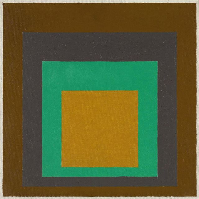 Josef Albers — Этюд в честь Площади: "Полный вечер"
