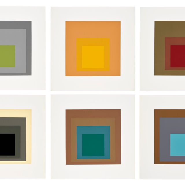 Josef Albers — Дань уважения площади : десять работ Йозефа Альберса