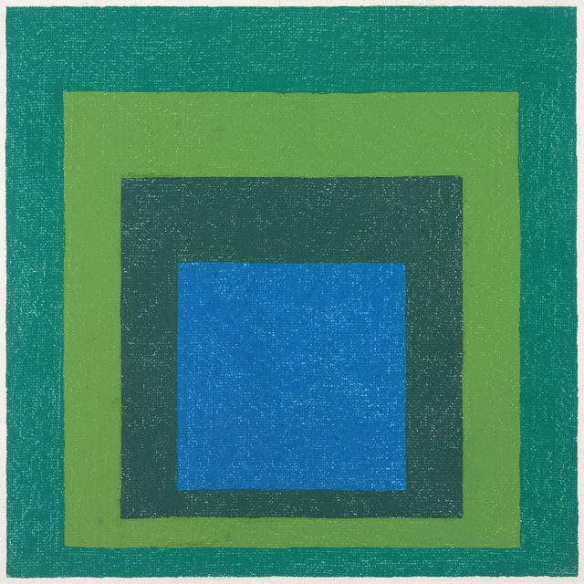 Josef Albers — Этюд в честь площади: Поляна