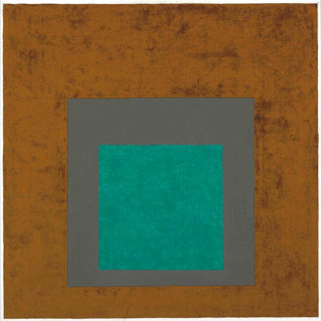 Josef Albers — Этюд, посвященный Площади: "Серое становится прозрачным"