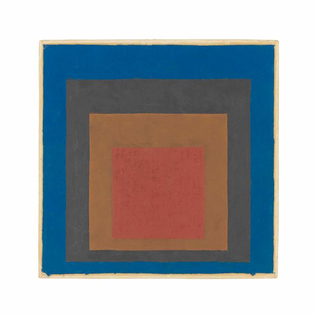 Josef Albers — Этюд в честь Площади: Ночная тень