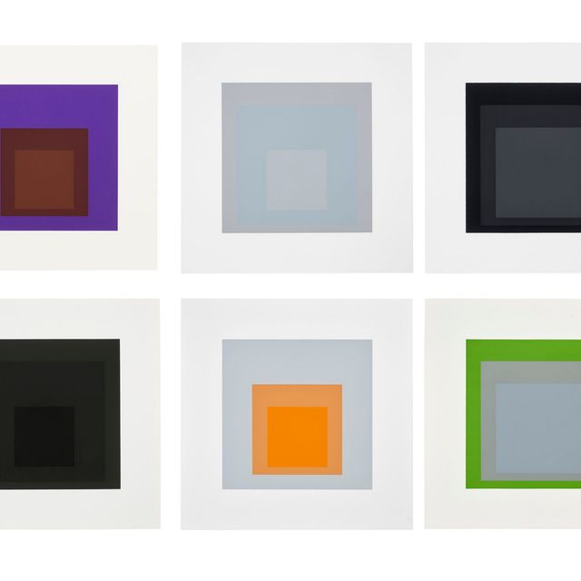 Josef Albers — Мягкий край-Жесткий край