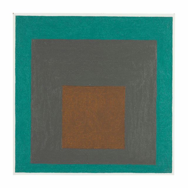 Josef Albers — Исследование, посвященное Площади: Древний