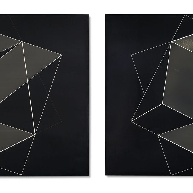 Josef Albers — (i) Структурная схема: Трансформация схемы (ii) Структурная схема: Трансформация схемы № 33