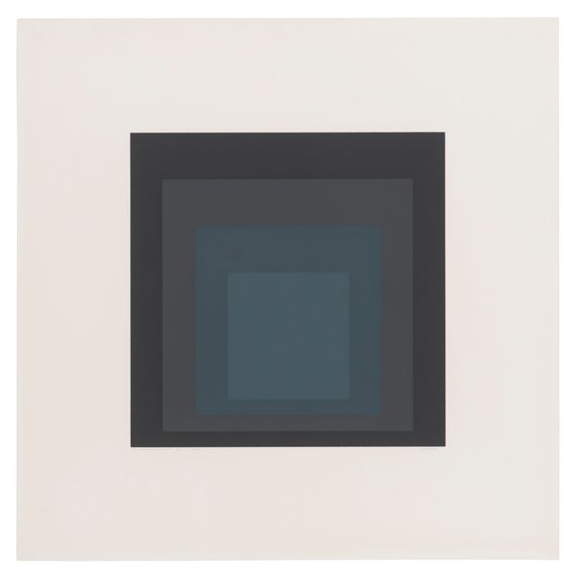 Josef Albers — Серый инструментарий I j, от Серого инструментария I