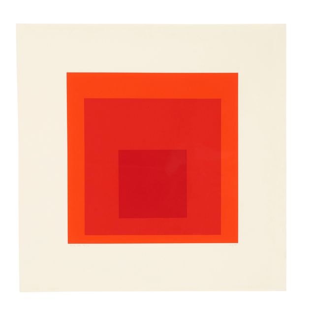 Josef Albers — Например, из "Дани уважения площади": издание Келлера