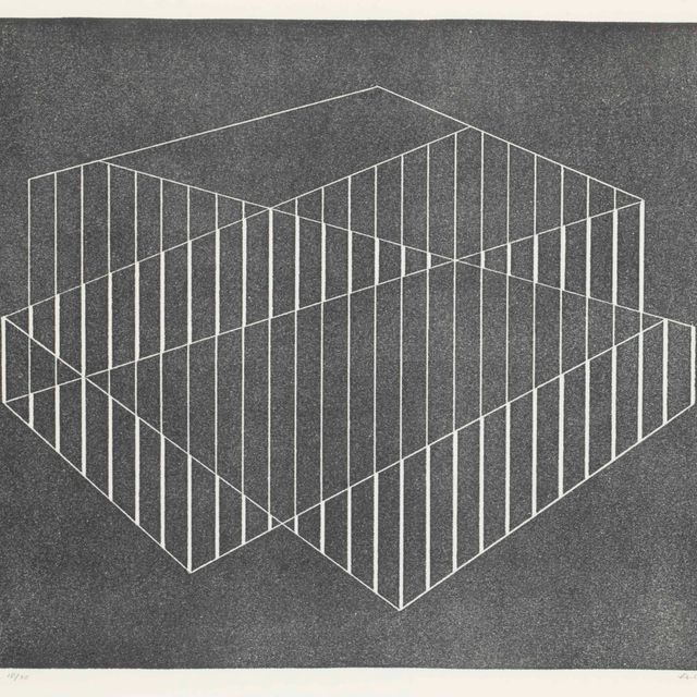 Josef Albers — Огороженный забором