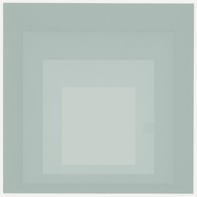 Josef Albers — Gray Instrumentation II k, из серии Gray Instrumentation