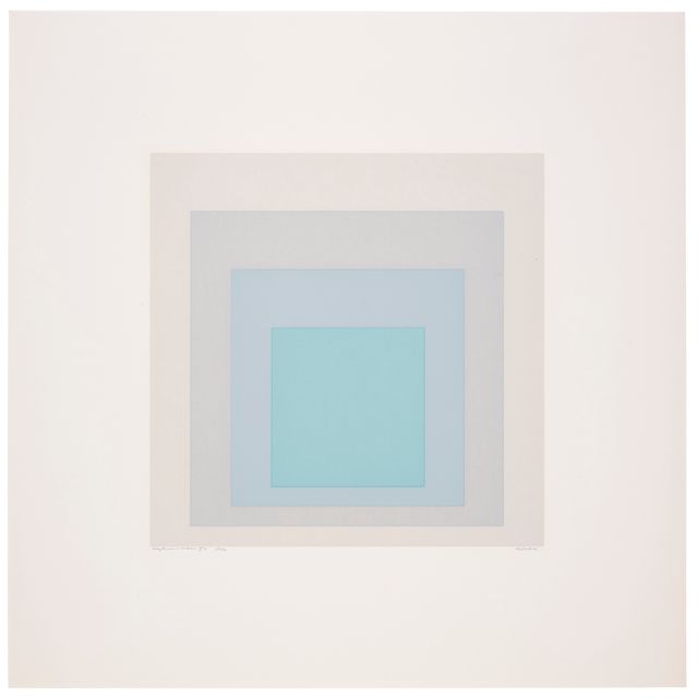 Josef Albers — Gray Instrumentation IIa, от Gray Instrumentation II
