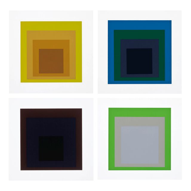 Josef Albers — Мягкая кромка-Жесткая кромка, Ives-Sillman Inc., Нью-Йорк, 1965