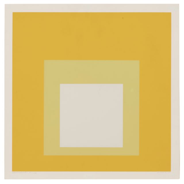 Josef Albers — Опалесцирующий, от: Die Oberfläche