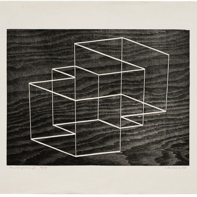 Josef Albers — Мультиплекс D